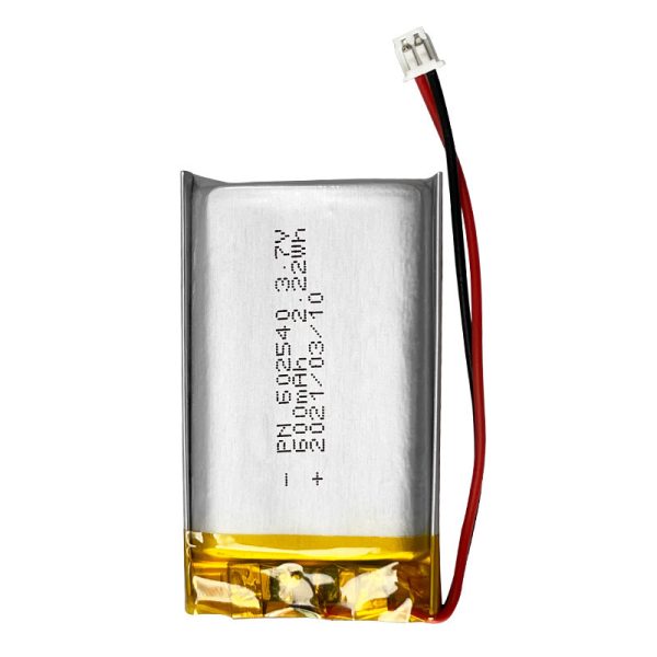602540 3.7V 600mAh 聚合物锂电芯 - 图片 4